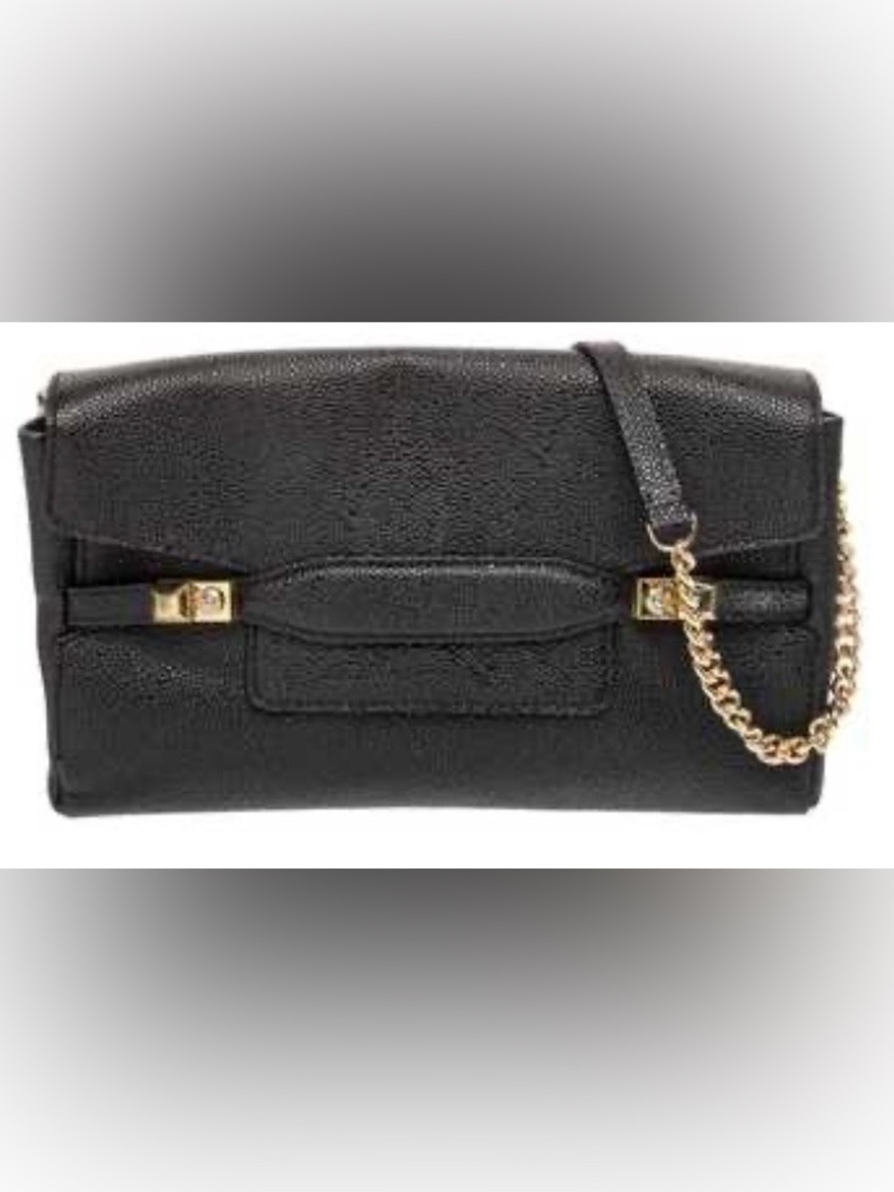 Henri Bendel SHOULDER  Bag Chain Strap BLACK